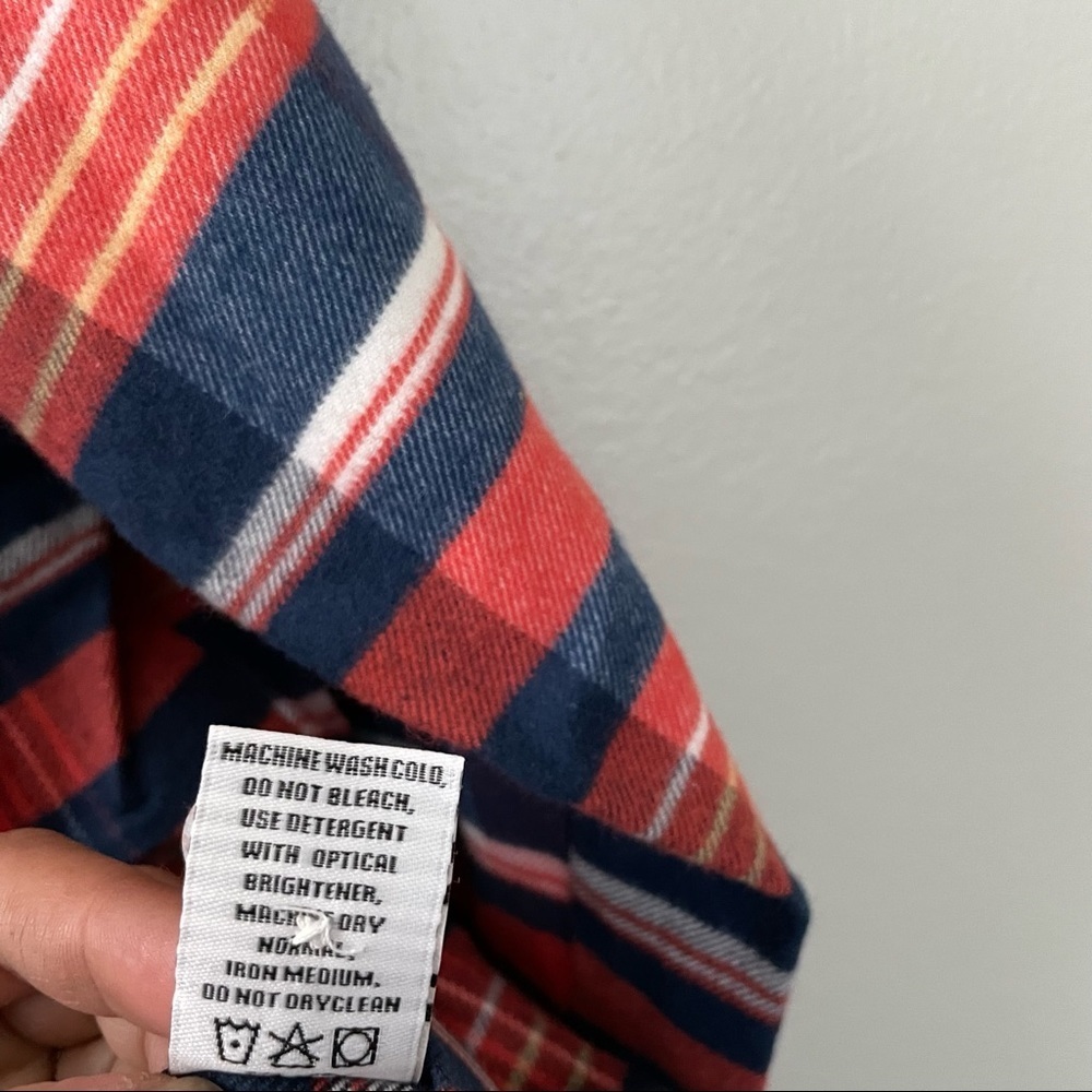 Psycho Bunny plaid button down shirt NWOT - Picture 5 of 6